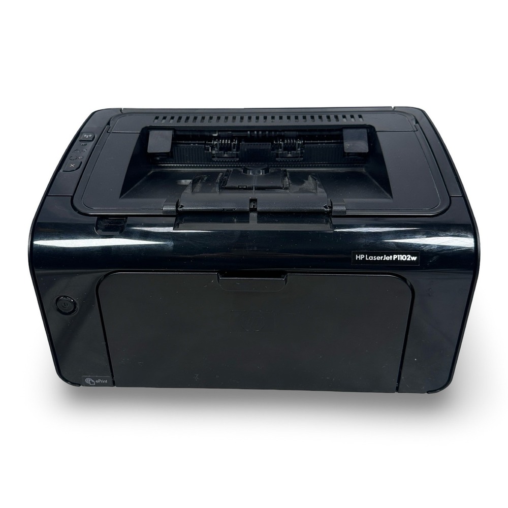 HP LaserJet Pro P1102w Wireless Monochrome Laser Printer Black w/ 90% Toner
